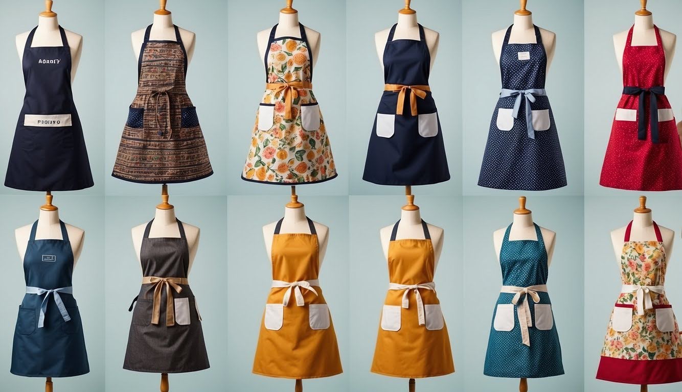 different types of aprons