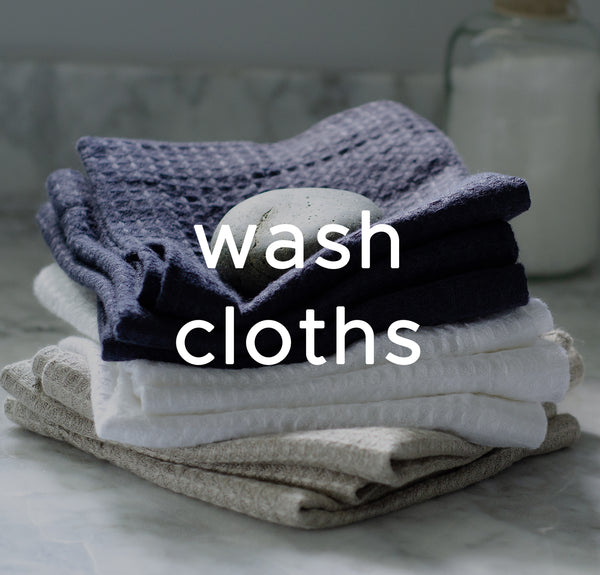 Linen Wash Cloths + Wash Mitts