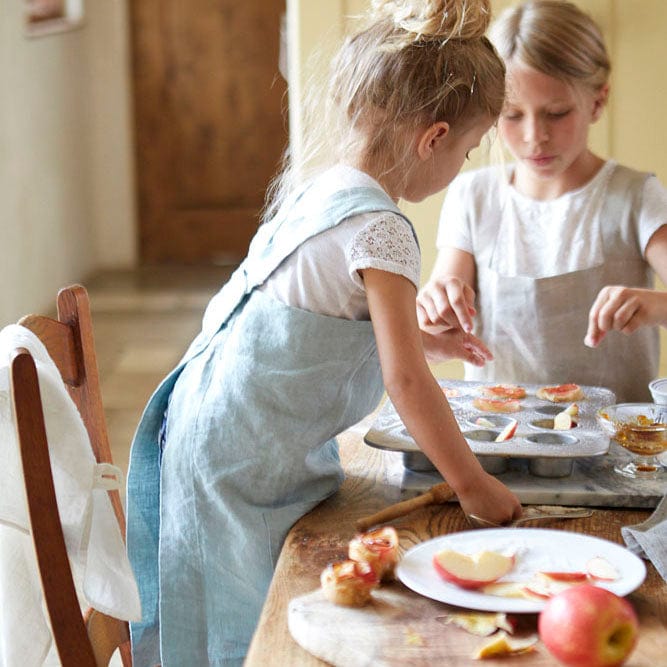 Child's Linen Pinafore-Apron | Final Sale