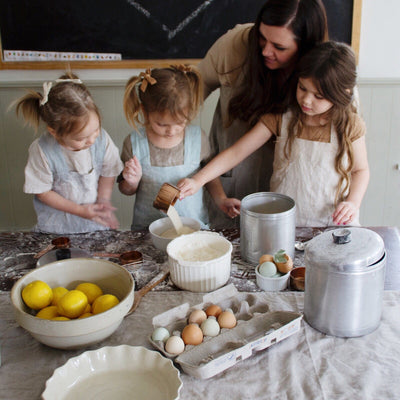 Child's Linen Pinafore-Apron