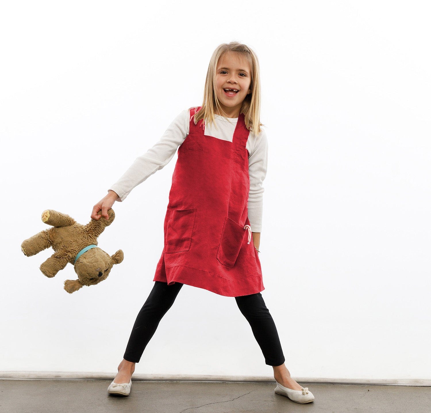 Child's Linen Pinafore-Apron