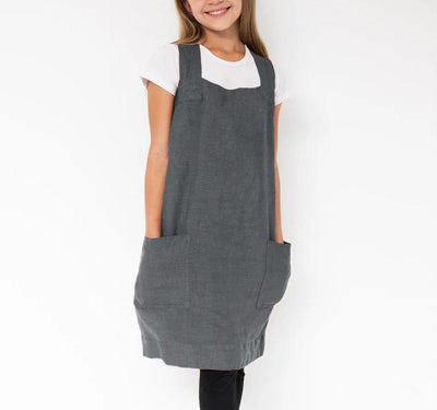 Child's Linen Pinafore-Apron