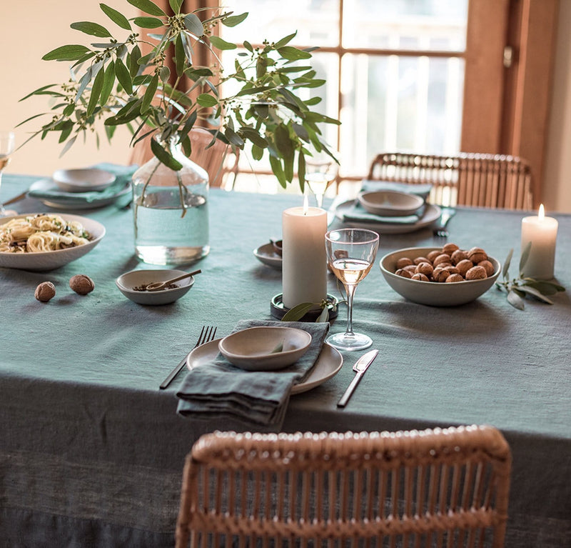 Orkney Linen Table Set (Tablecloth & Napkin Set)