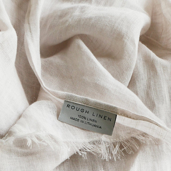 Waffle Fabric - Rough Linen