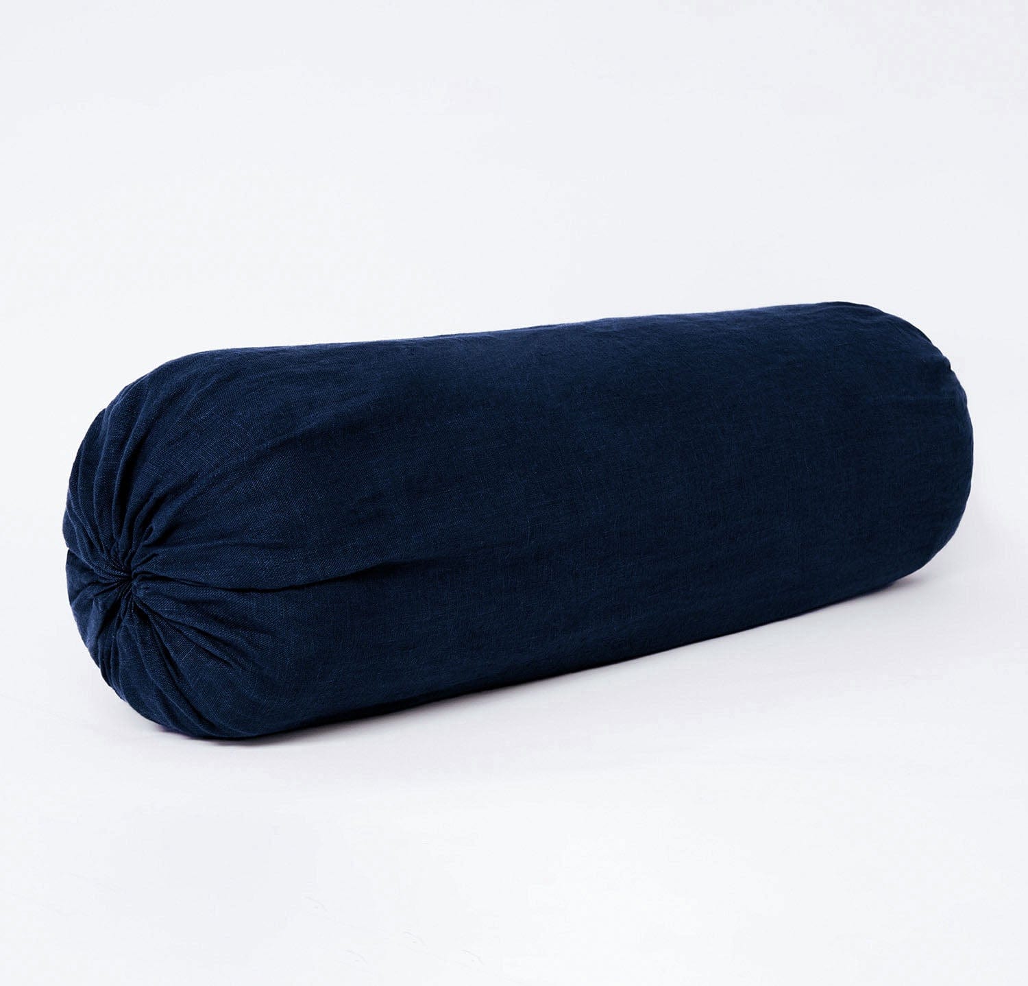 Rough Linen | Mini Orkney Linen Lumbar Throw Pillow Cover | Dusk