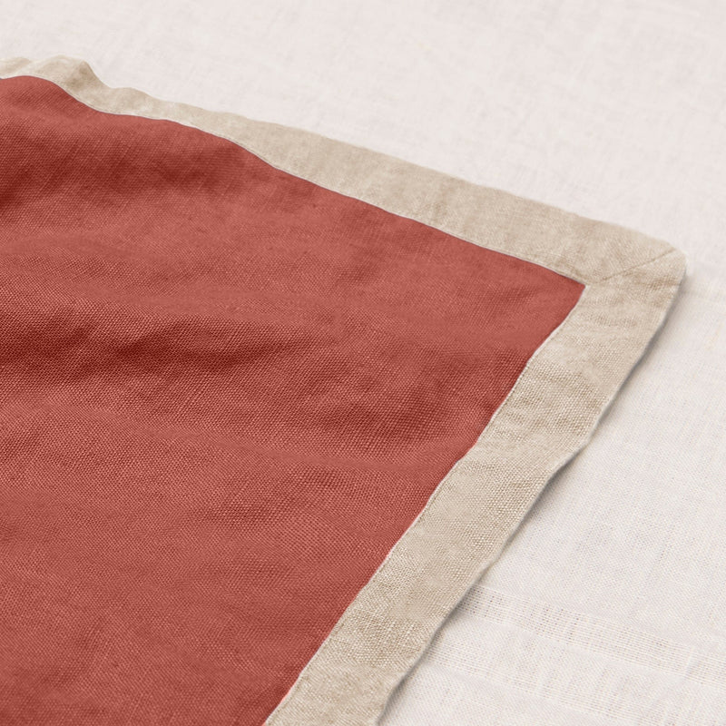 Bordered Linen Napkin