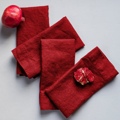 Orkney Linen Napkin Set (Choose 4 or 6)