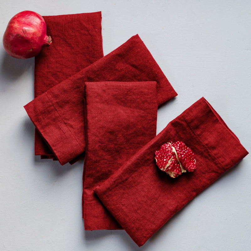 Orkney Linen Napkin Set (Choose 4 or 6)