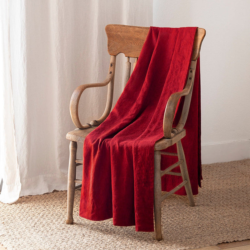 Orkney Linen Throw Blanket