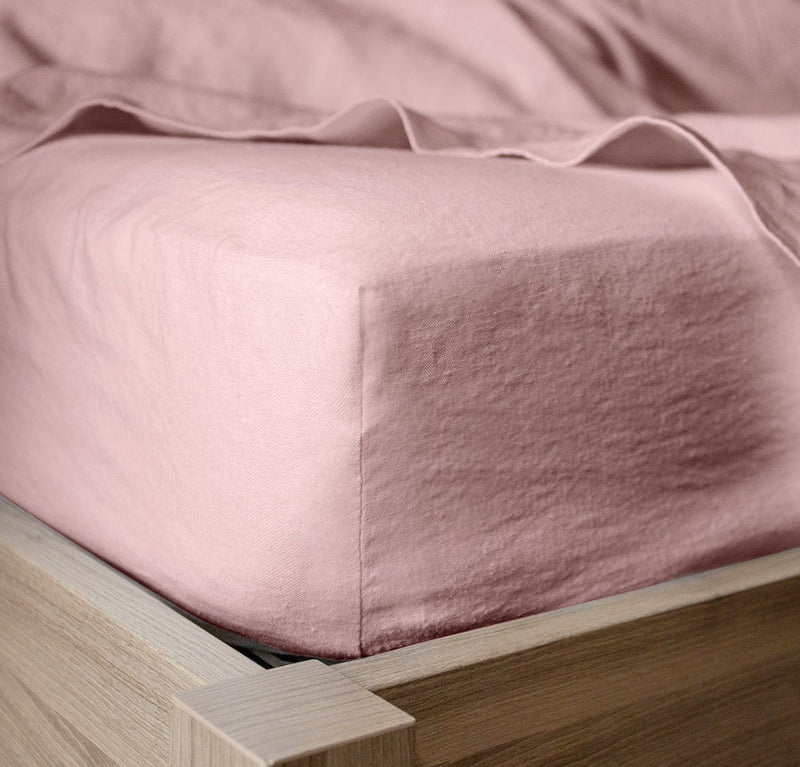 Orkney Linen Fitted Sheet ( All Sizes) (Ready to Ship)