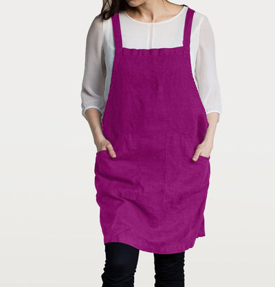 The Easy Linen Pinafore-Apron