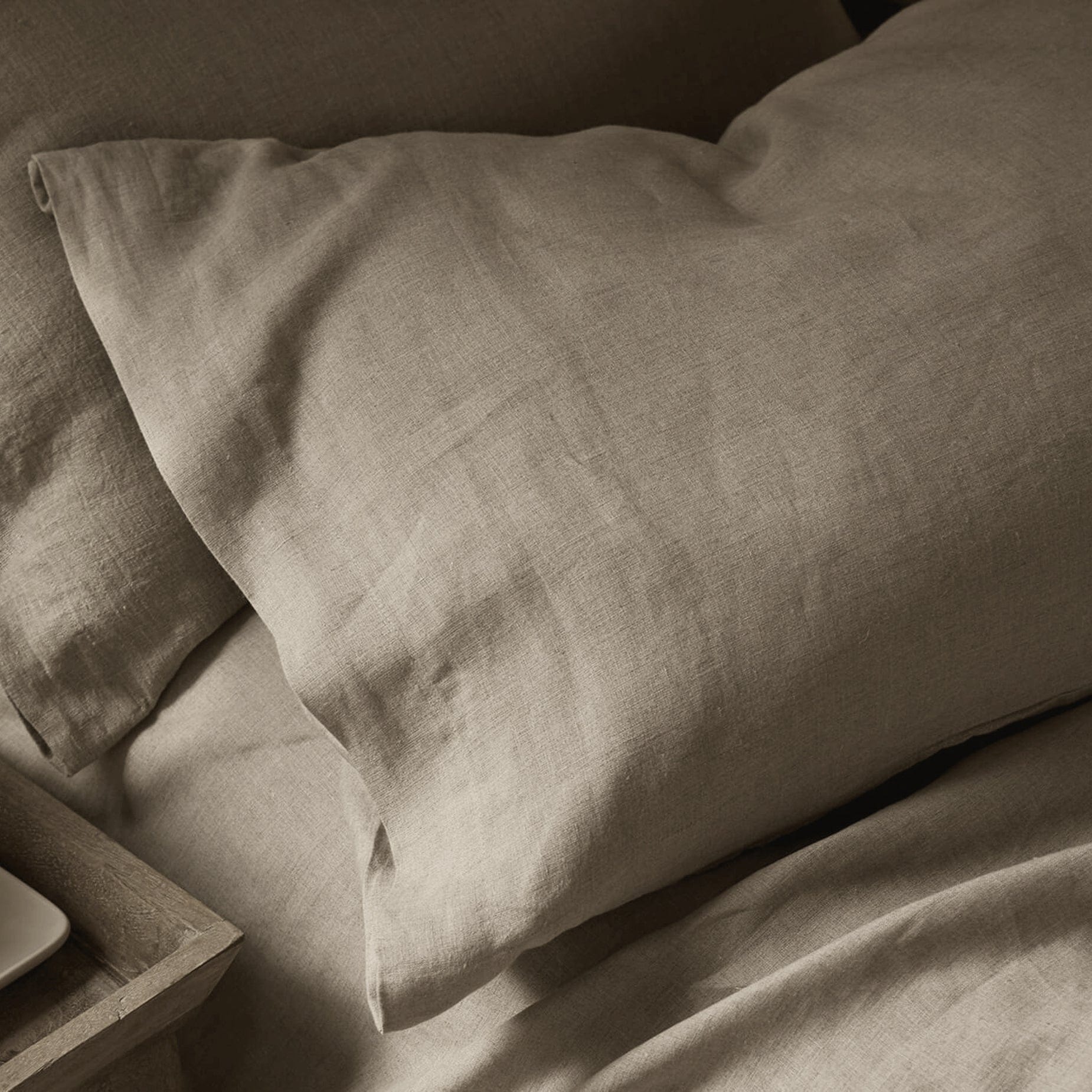 Smooth Simple Linen Pillowcase