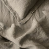 Raw Edge Smooth Linen Pillowcase