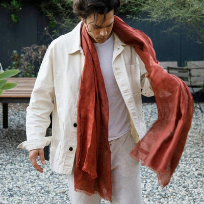 St. Barts Linen Scarf